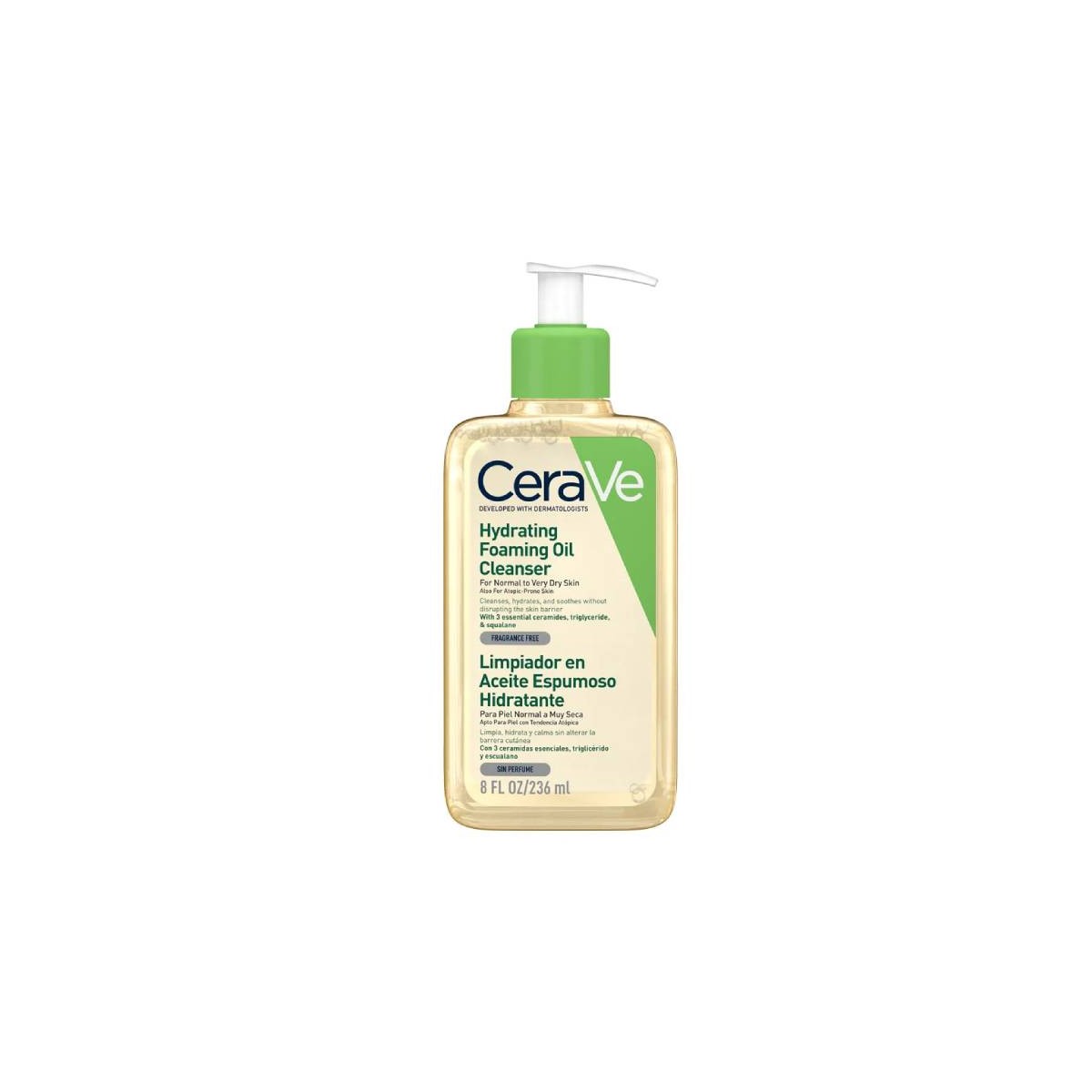 Cerave Limpiador en Aceite Espumoso Hidratante...