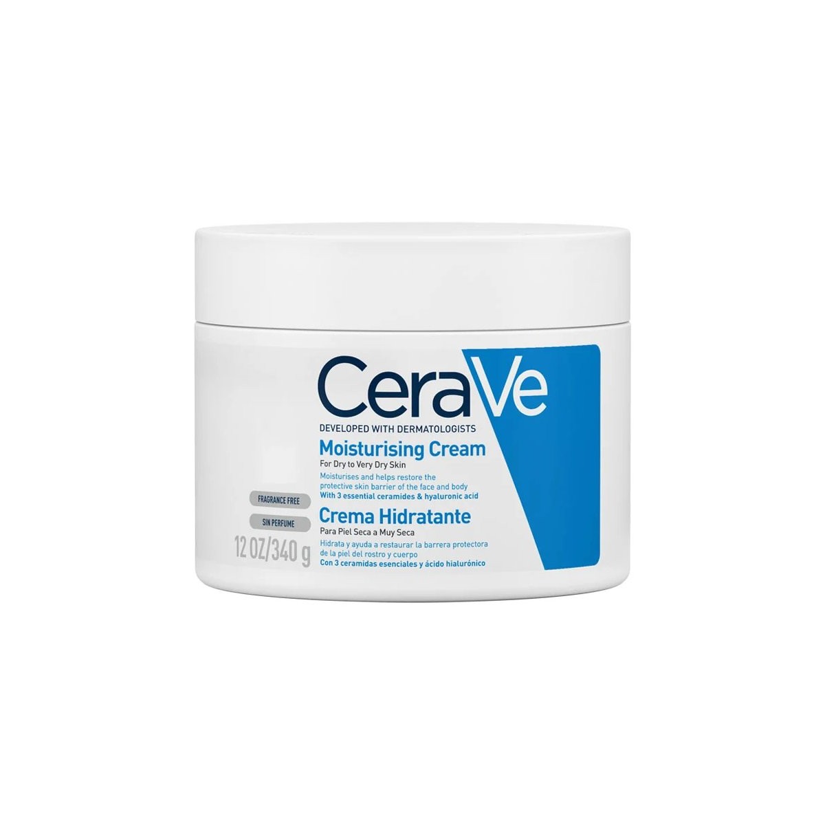 Cerave Crema Hidratante Piel seca 340gr