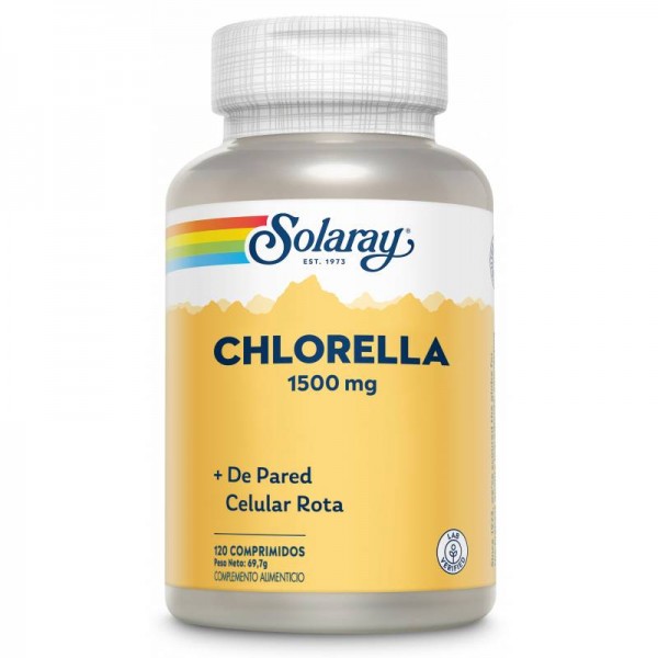 Chlorella  Solaray 1500 mg 120 comp