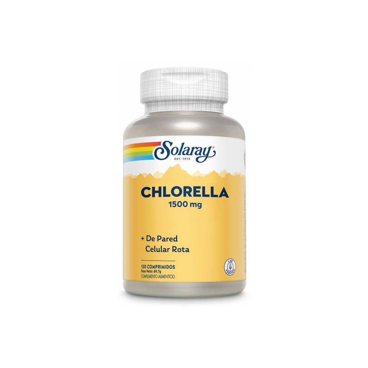 Chlorella  Solaray 1500 mg 120 comp