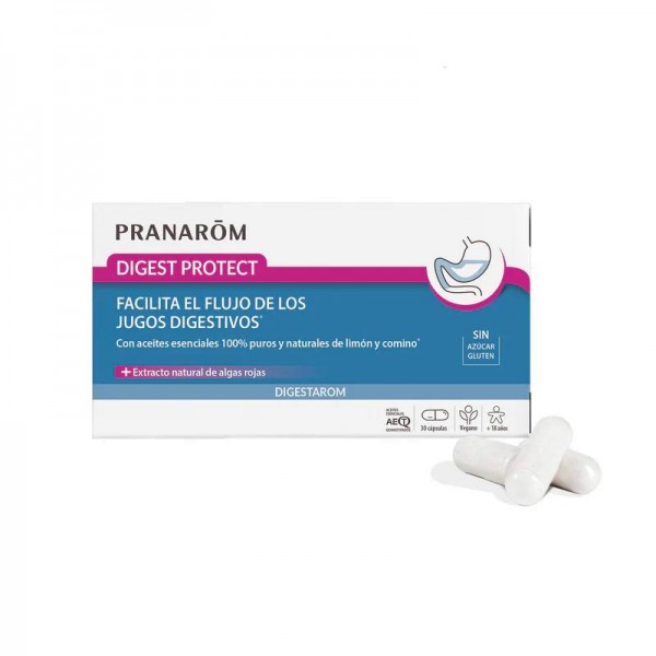 Pranarom Digest Protect 30 capsulas