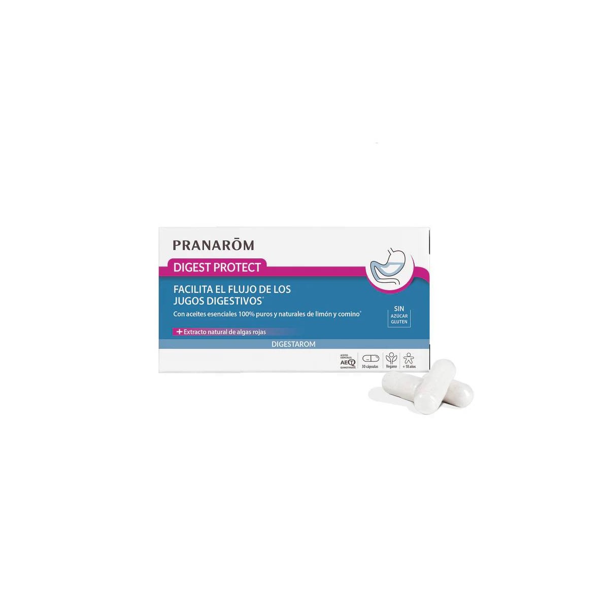 Pranarom Digest Protect 30 capsulas