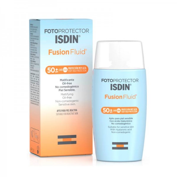 Isdin Fusion Fluid Mineral Fotoprotector Spf 50  50 ml
