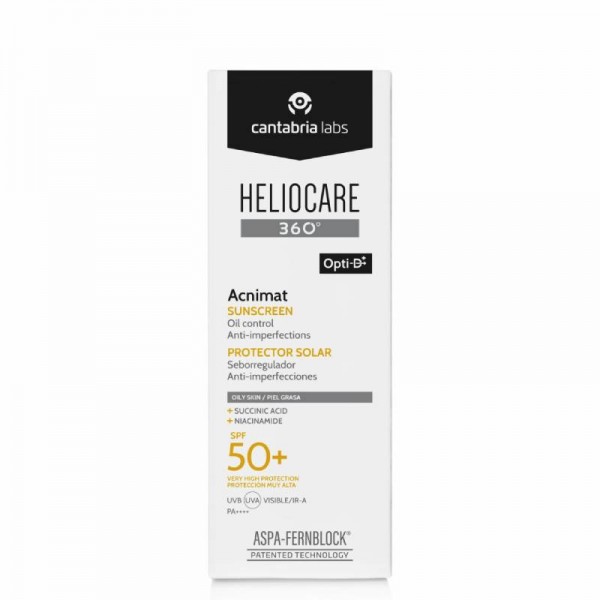 Heliocare 360 Acnimat Fotoprotector SPF50+ 50ml