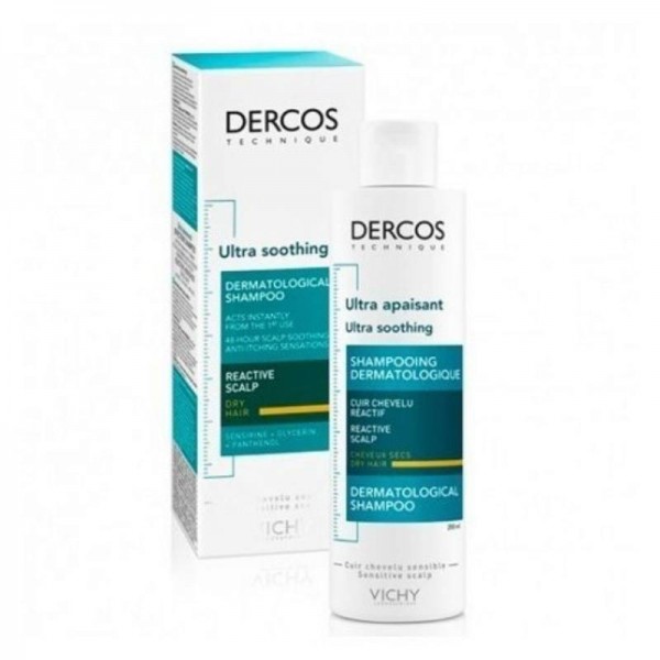 Dercos Champu Ultracalmante Cabello Seco 200ml