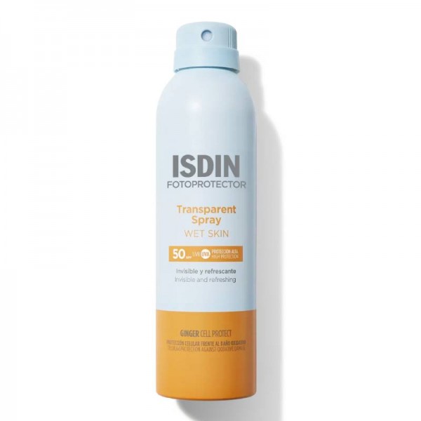 Isdin Transparent Spray Wet Skin Spf 50 250ml