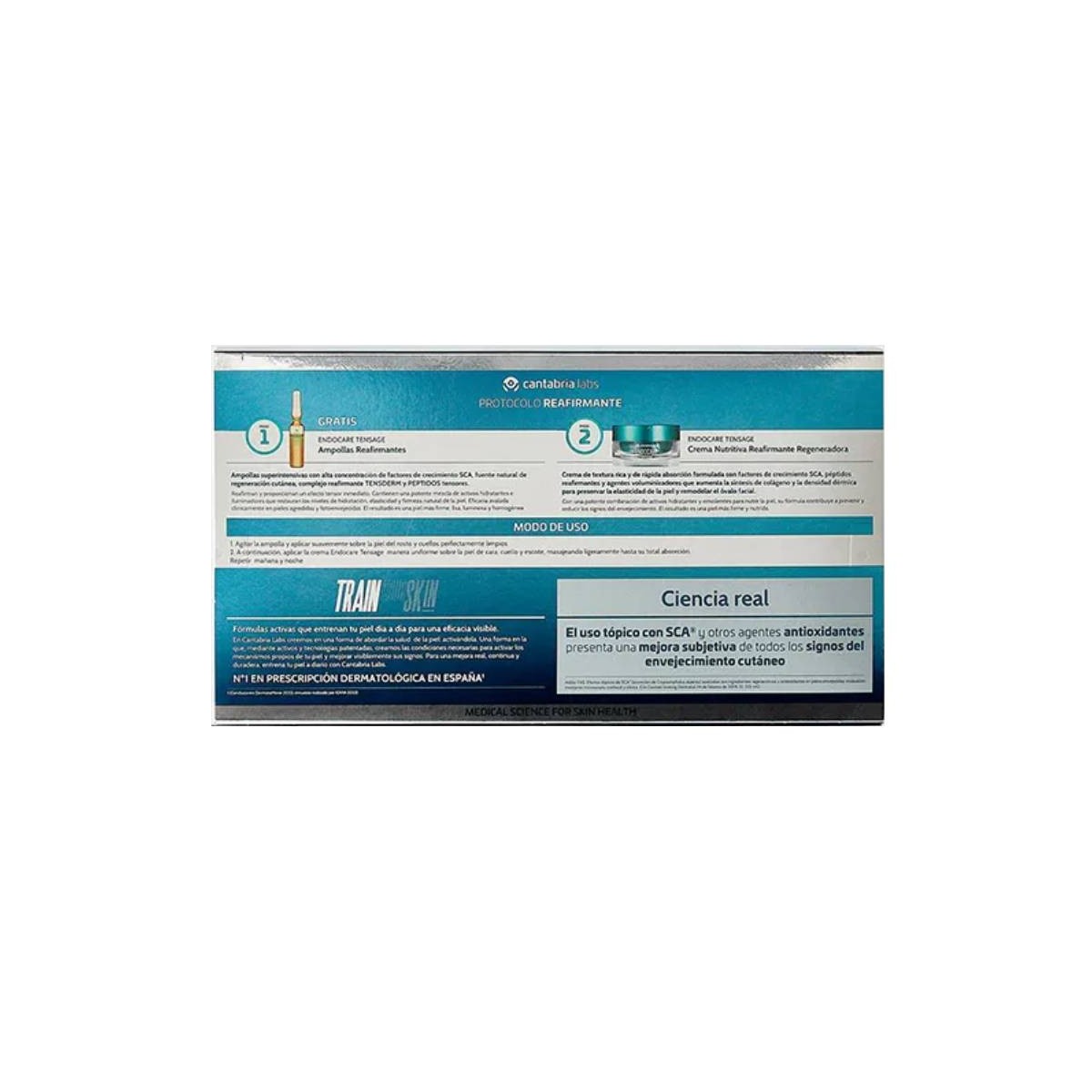 Endocare Tensage Protocolo Reafirmante Crema Nutritiva + Ampollas