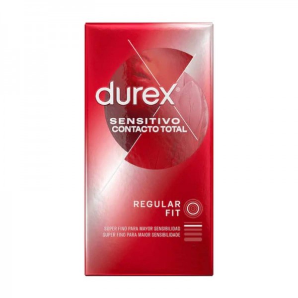 Durex Sensitivo Contacto Total Preservativos 12