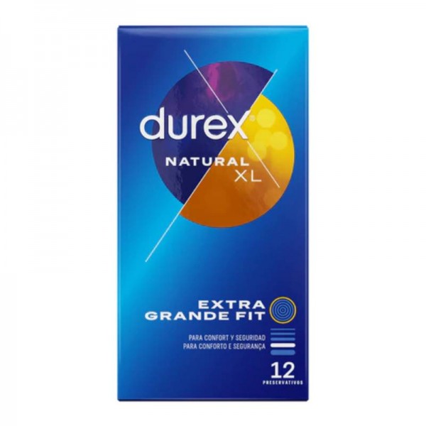 Durex Natural XL 12 Preservativos