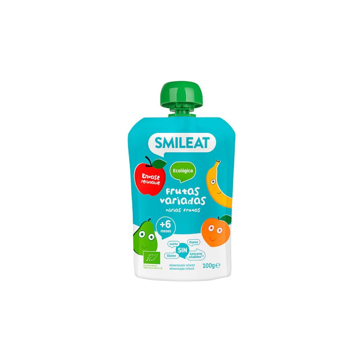 Smileat Poche Frutas Variadas 100 gr