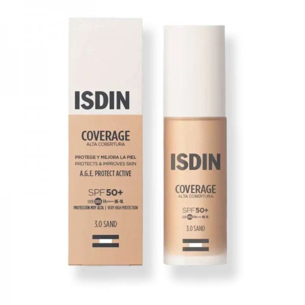 Isdin Coverage A.G.E Protect Spf 50+ 3.0 Sand