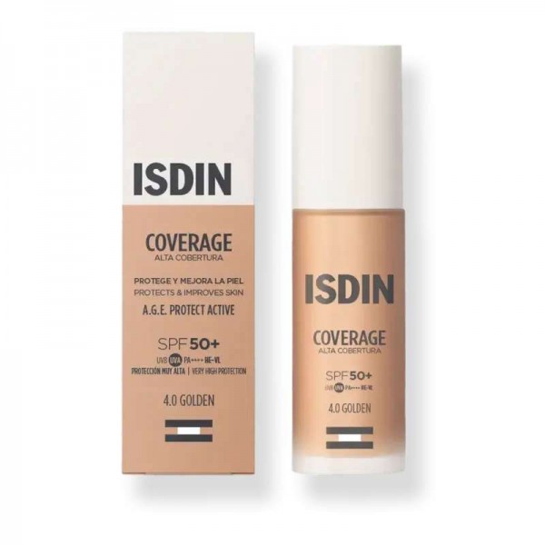 Isdin Coverage A.G.E Protect Spf 50+ 4.0 Golden