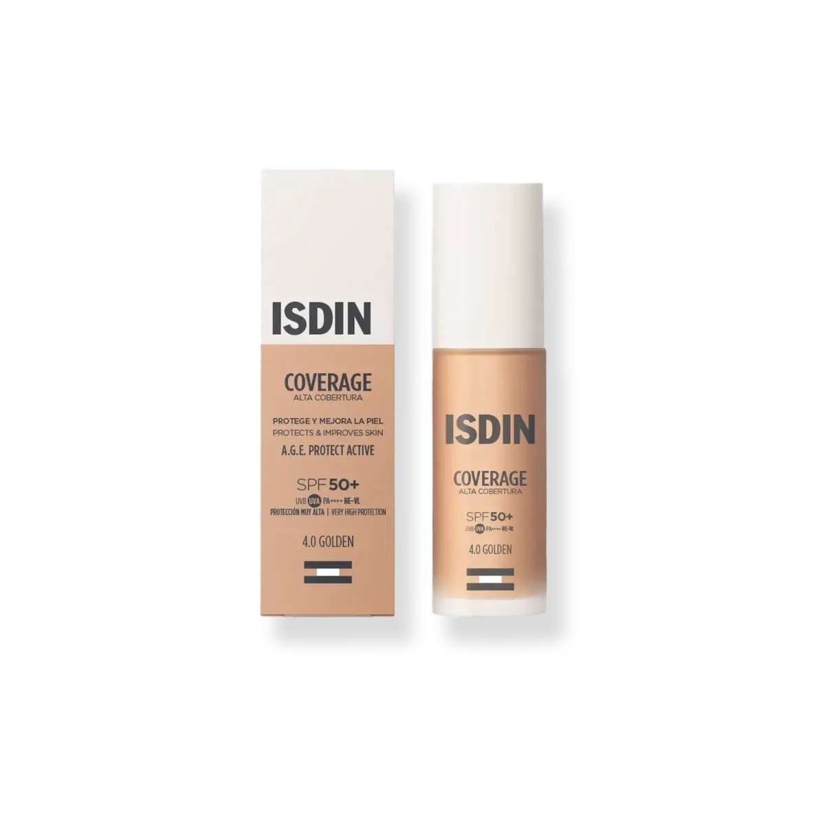 Isdin Coverage A.G.E Protect Spf 50+ 4.0 Golden