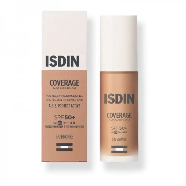 Isdin Coverage A.G.E Protect Spf 50+ 5.0 Bronze