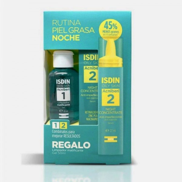 Isdin Acniben Night Concentrate Serum 27ml + regalo