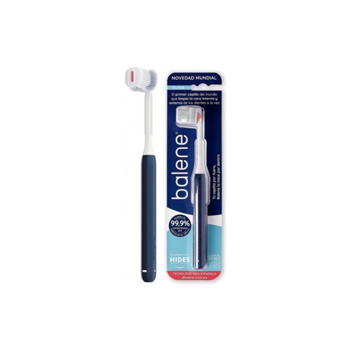 Balene Cepillo Dental Medio Adulto 1 Un.