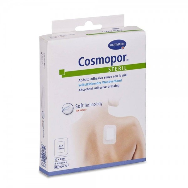 cosmopor steril aposito esteril 10 cm x 8 cm 5