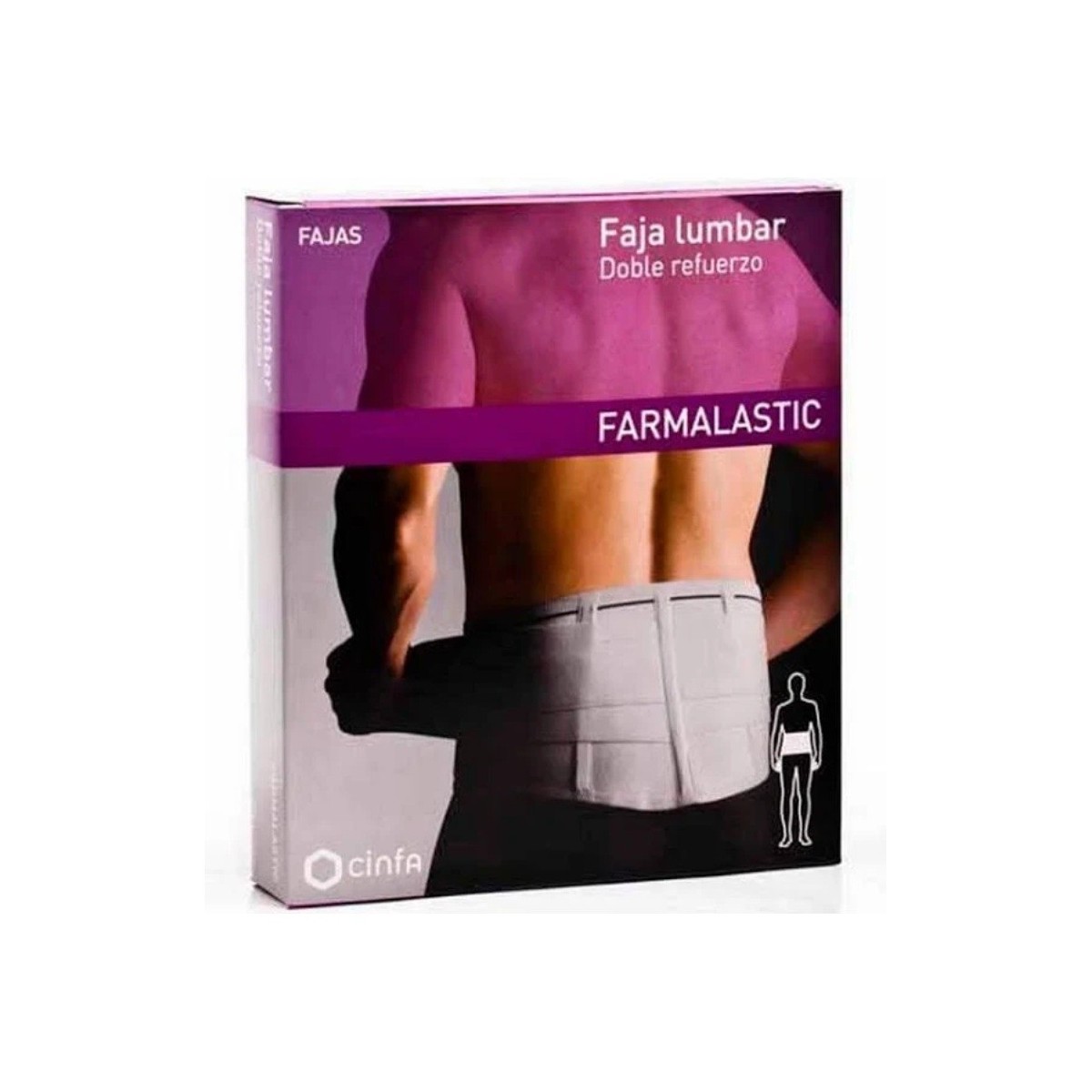 faja lumbar farmalastic doble refuerzo t 2