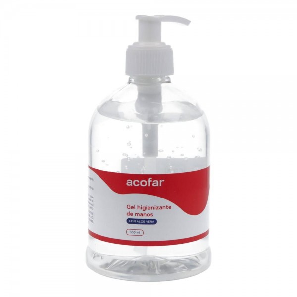 acofar gel higienizante de manos 500 ml