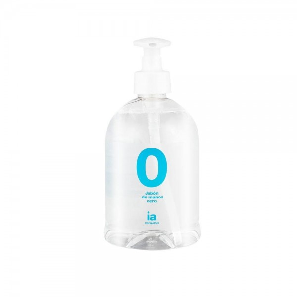 interapothek jabon de manos cero 1 envase 500 ml