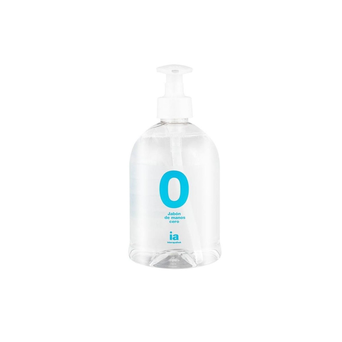 interapothek jabon de manos cero 1 envase 500 ml