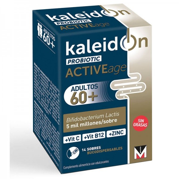kaleidon active age 60 probiotic 14 sobres