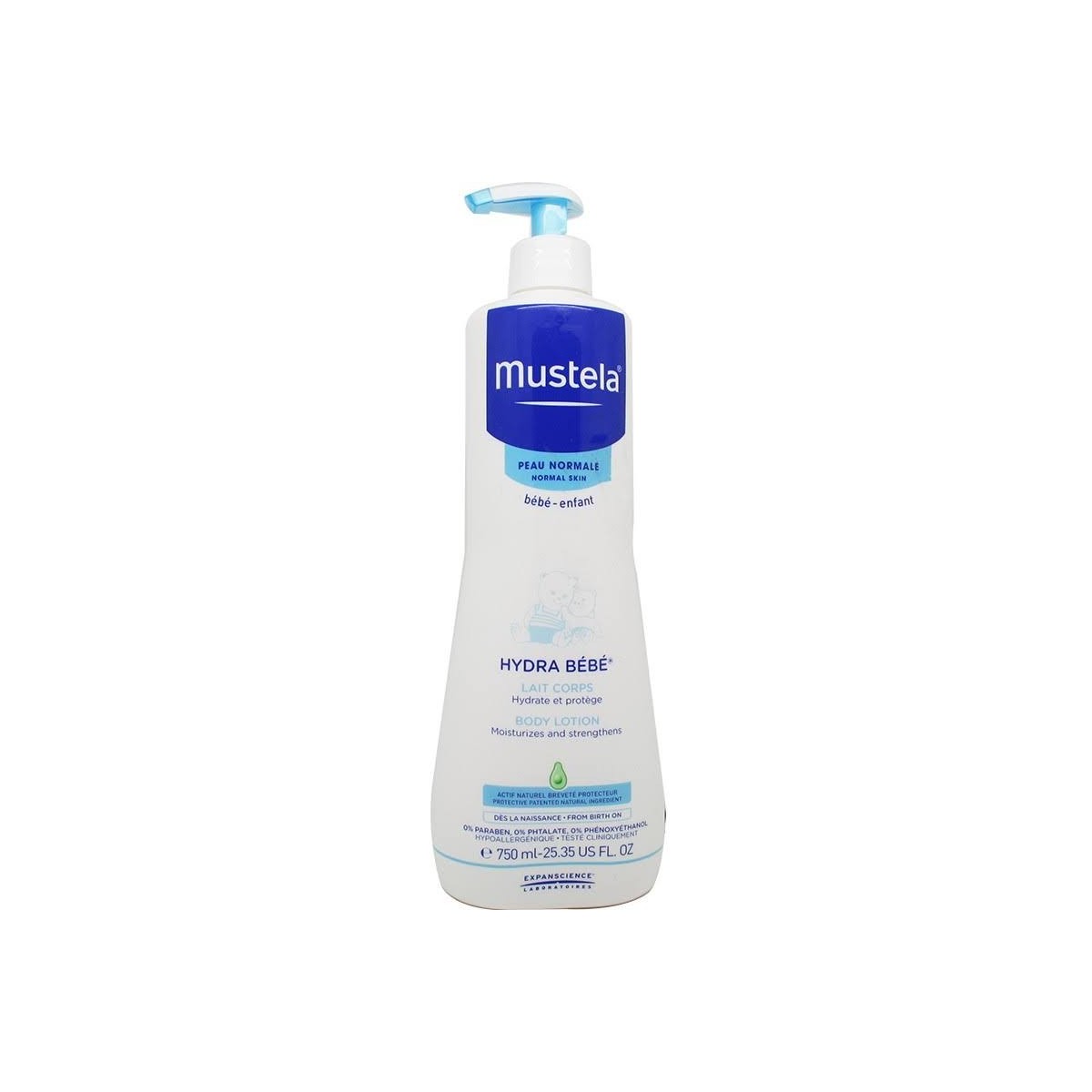 mustela hydra bebe leche corporal 750 ml