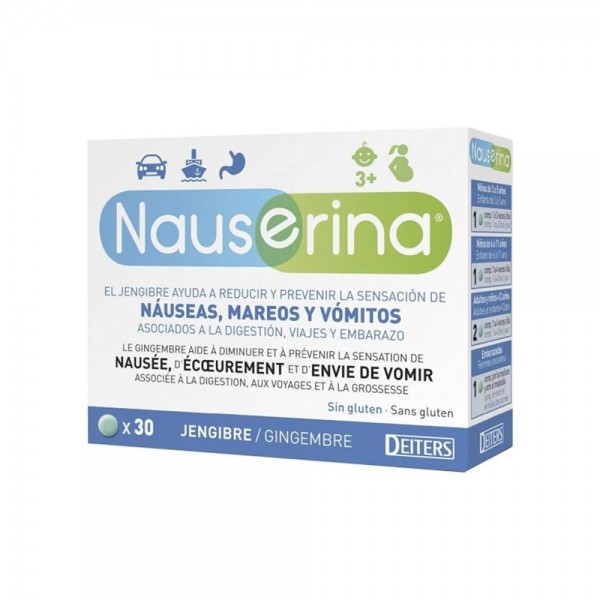 nauserina 30 comprimidos deiters