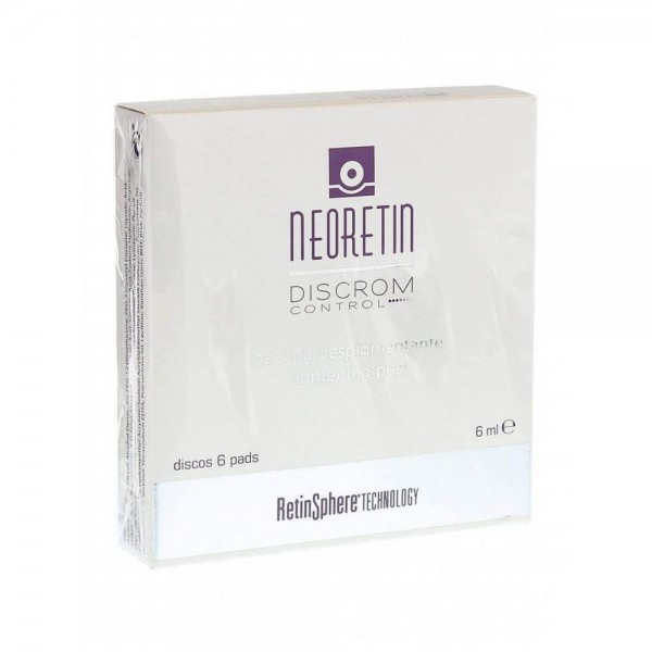 neoretin discrom control peeling despigmentante 6 discos