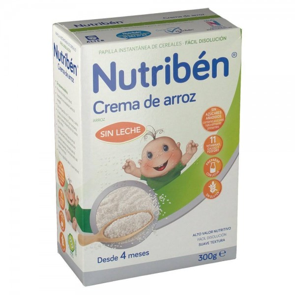 nutriben crema de arroz 300 g