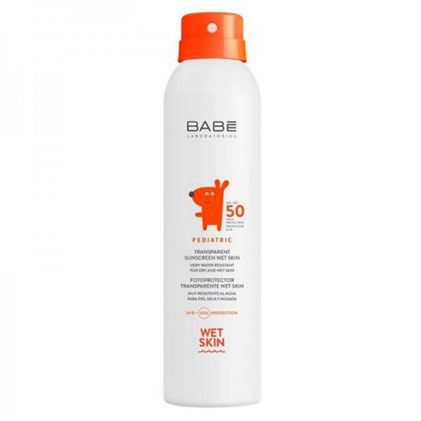 babe pediatric fotoprotector wet skin spf50 200 ml
