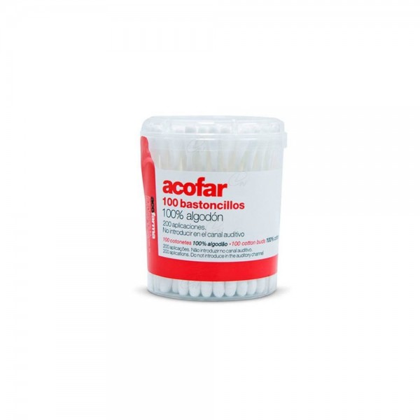 acofar 100 bastoncillos higienicos