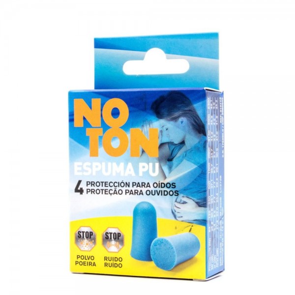 tapones oidos espuma pu noton 4 u