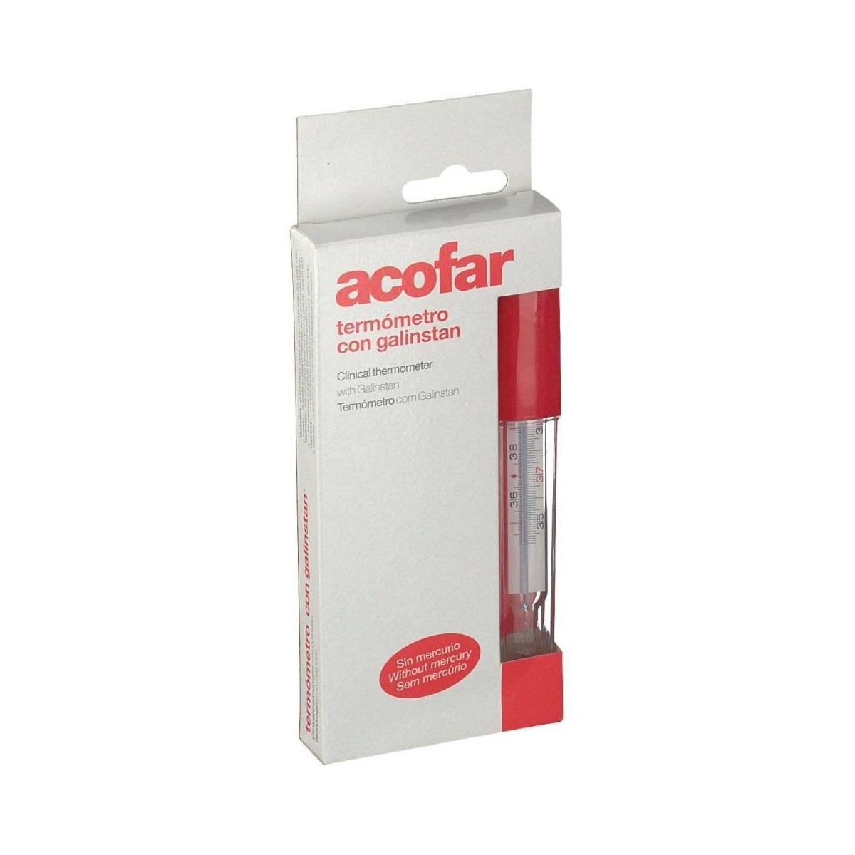 acofar termometro con galinstan