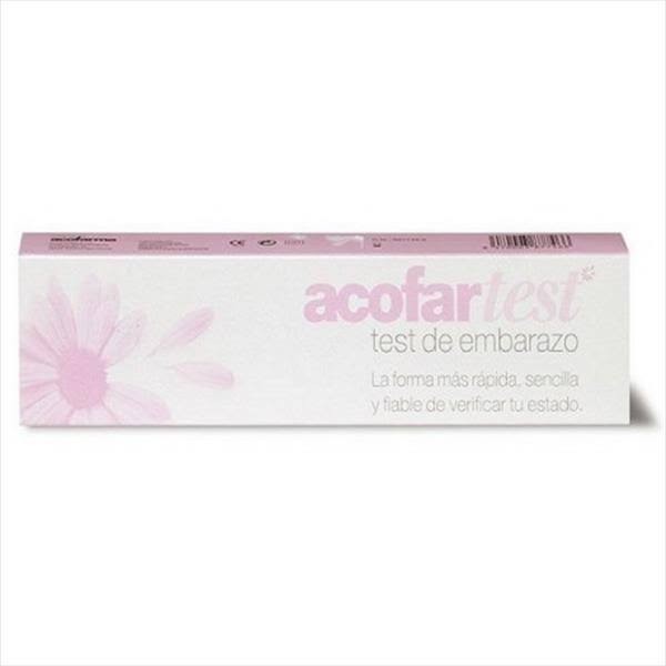 acofar test de embarazo