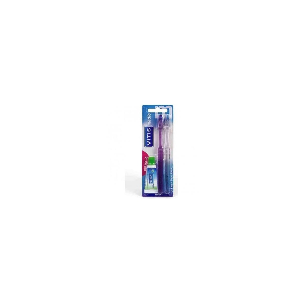 vitis cepillo dental medio duplo