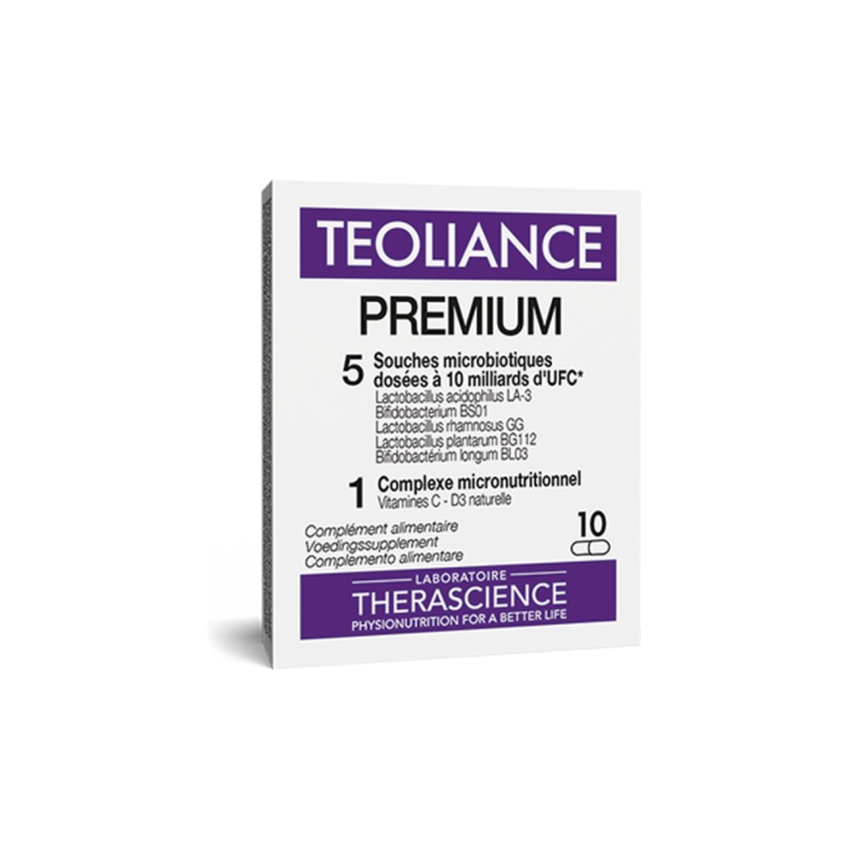 Therascience Teoliance Premium 10 caps