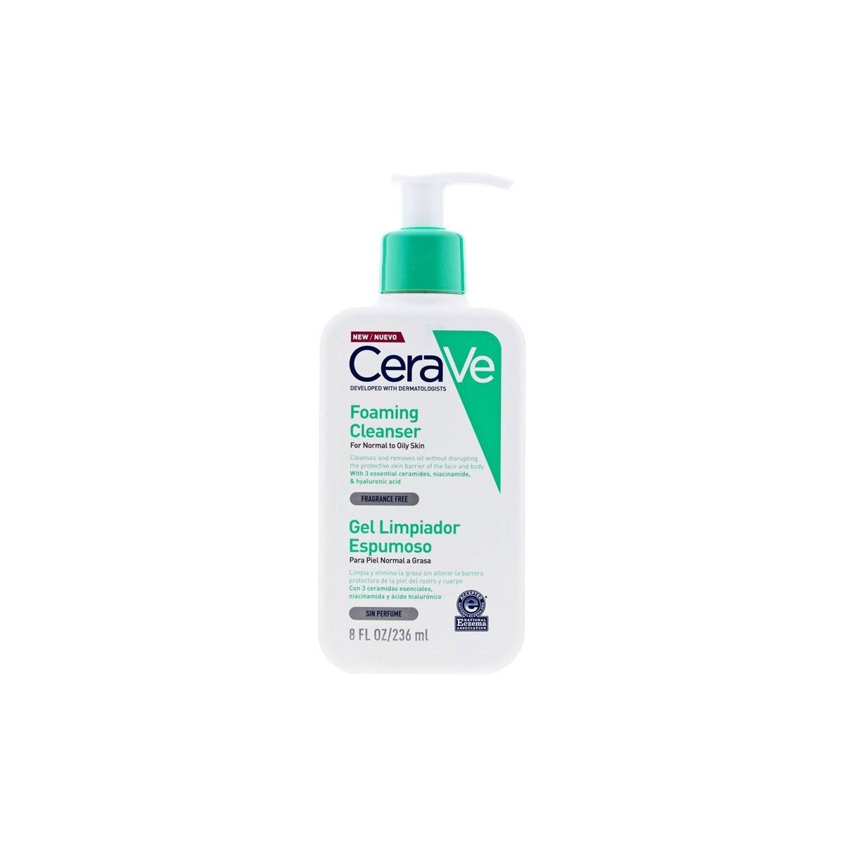 Cerave Gel Limpiador Espumoso 236 ml