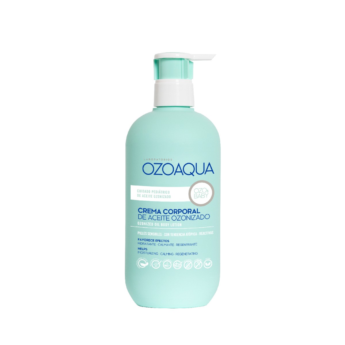 Ozobaby Crema Corporal Aceite Ozonizado 500 ml