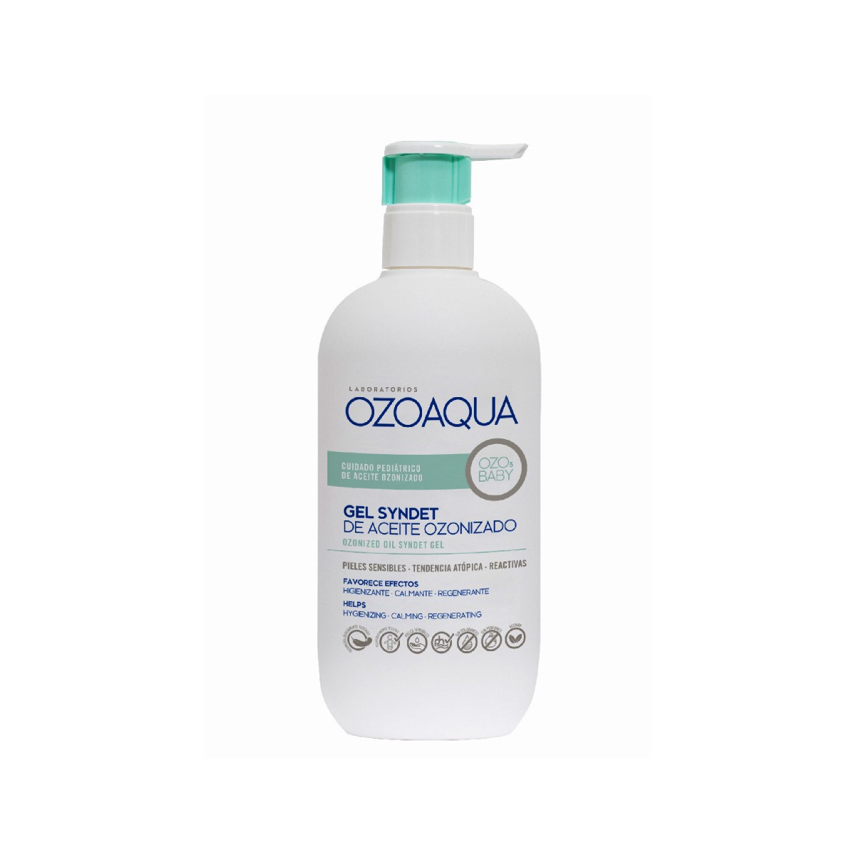 Ozobaby Gel Syndet Aceite Ozonizado 500 ml
